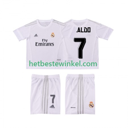 Real Madrid Cristiano Ronaldo 7 2015 2016 Voetbalshirts Retro Kind Thuis